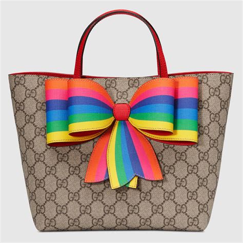 gucci rainbow tote|gucci official website.